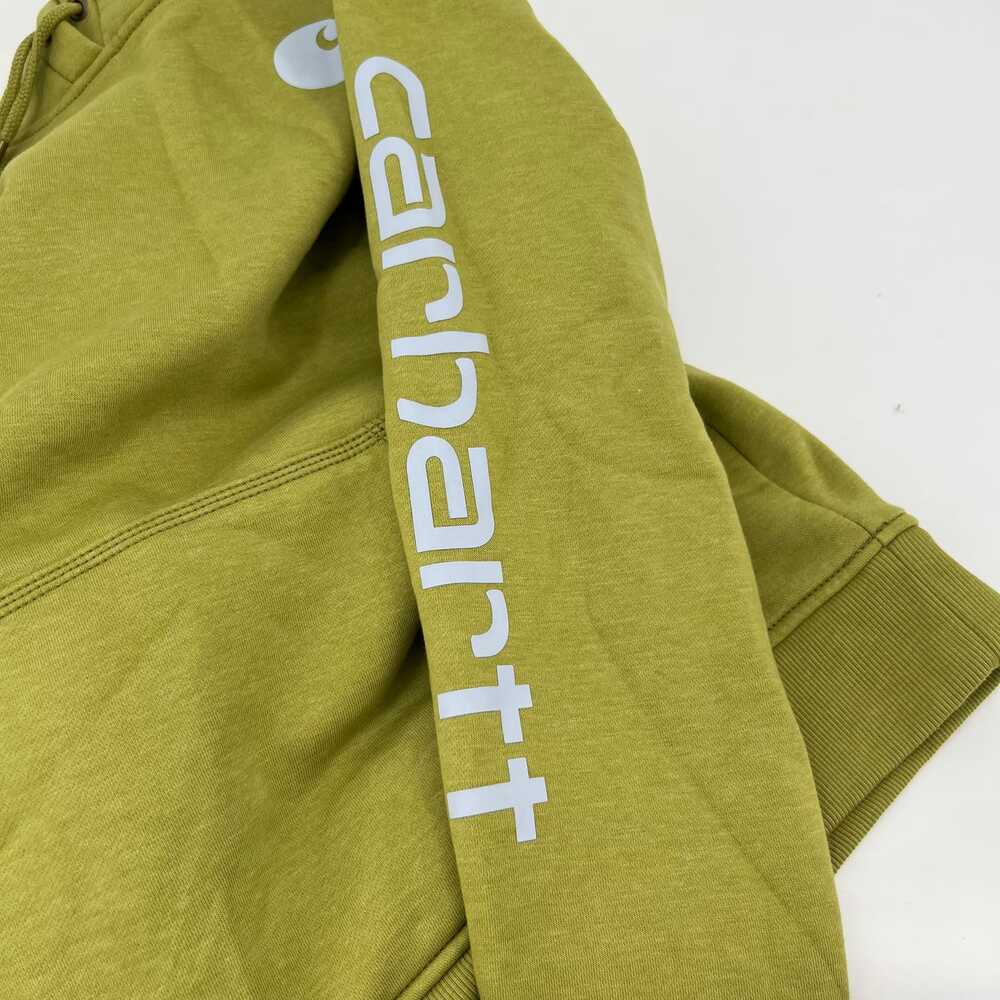 Carhartt Green Pullover Hoodie | Women's Size M - Picture 4 of 6